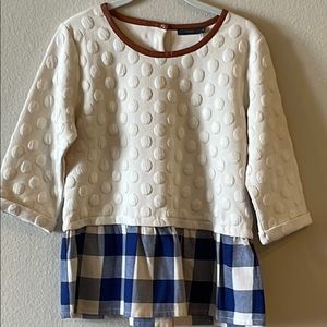 THML Peplum Top w/Great Details!